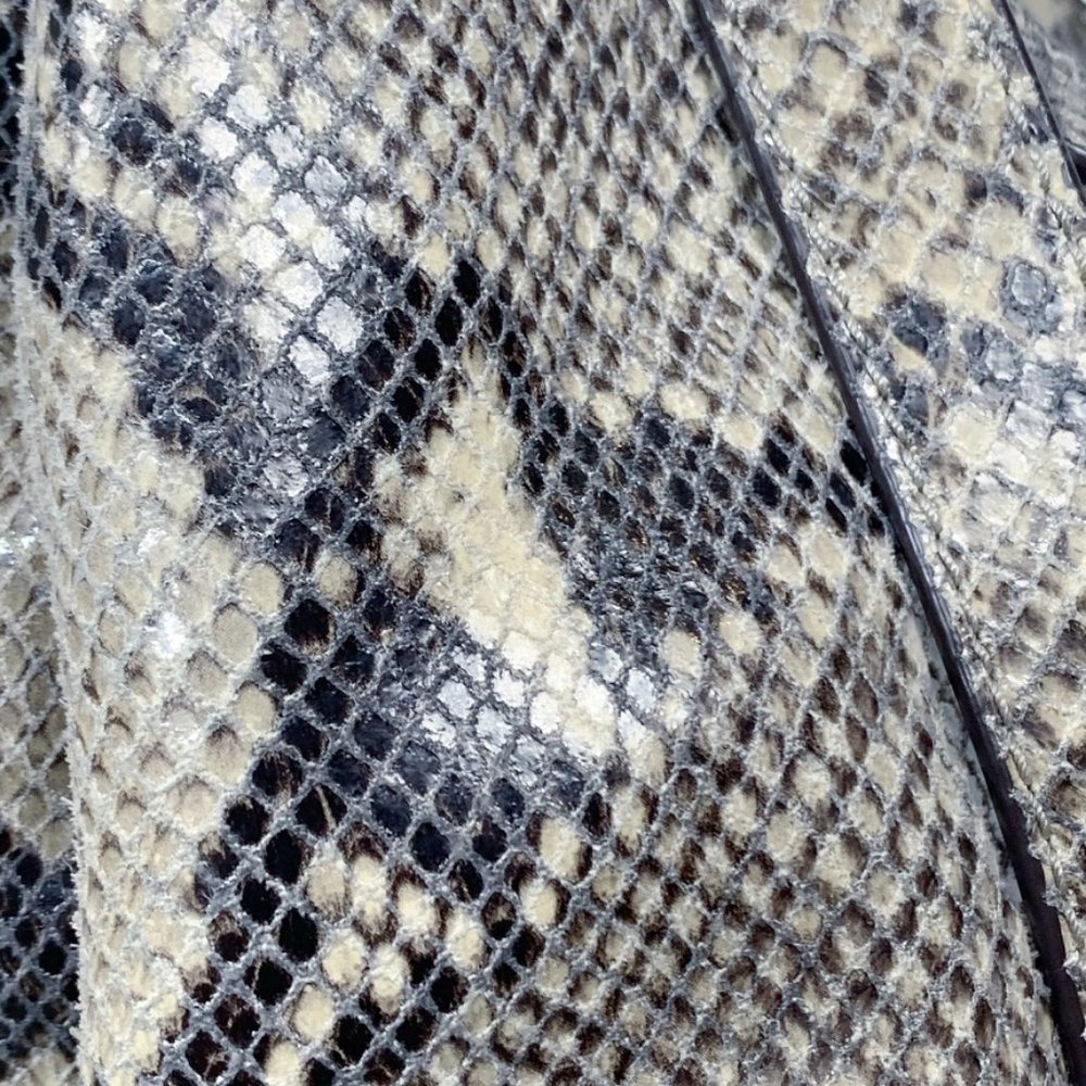 Michael Kors Colette Python Embossed Leather Bag - Picture 8 of 14